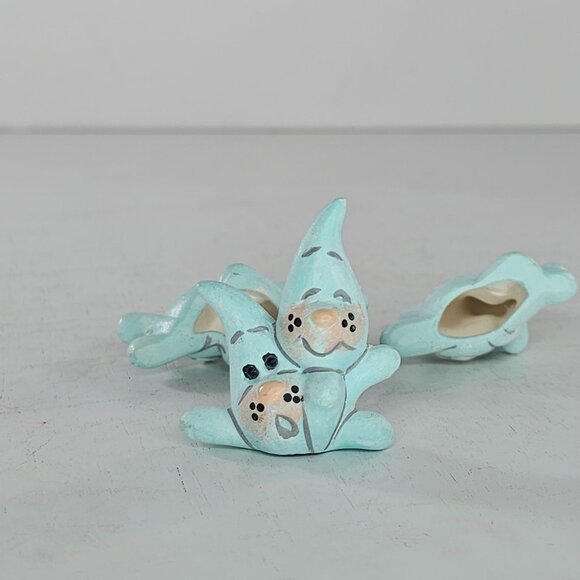 Handmade Ceramic Raindrop Sprite Figurines Set Of 3 - Picture 5 of 8